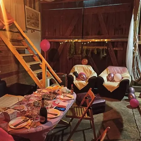 Karkonoska Przystan U Lisa 팜스테이 Chmielen